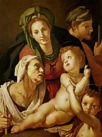 The Holy Family, c.1525, pontormo