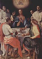Last Supper at Emmaus, 1525, pontormo