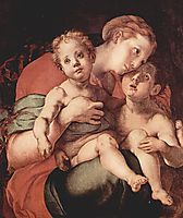 Madonna and Child with the Young Saint John, 1527, pontormo