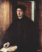 Portrait of Alessandro de- Medici, c.1535, pontormo