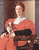 Portrait of a lady in red dress, c.1533, pontormo