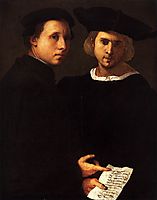 Portrait of Two Friends, c.1522, pontormo