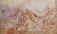 Study for the Deluge, c.1546, pontormo