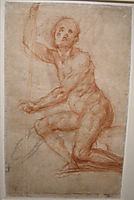 Study of a seated man, 1518, pontormo