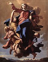 The Assumption of the Virgin, 1650, poussin