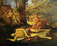 Echo and Narcissus, 1627-28, poussin