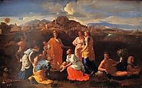 The Finding of Moses, 1647, poussin
