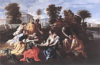The Finding of Moses, 1651, poussin