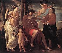 The Inspiration of the Poet, 1629-1630, poussin