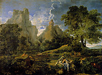 Landscape with Polyphemus, 1649, poussin