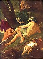 Midas washing at the source of the River Pactolus, 1624, poussin