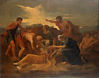 Queen Zenobia Found on the Banks of the Arax, poussin