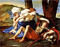 Rinaldo and Armida, c.1625, poussin
