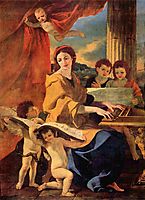 Saint Cecilia, 1627-28, poussin
