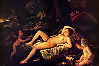 Sleeping Venus and Cupid, c.1630, poussin