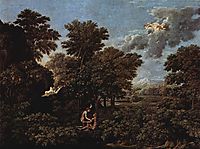 Spring (The Earthly Paradise) , 1664, poussin