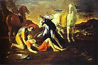 Tancred and Erminia, poussin