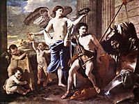 The Triumph of David, c.1630, poussin