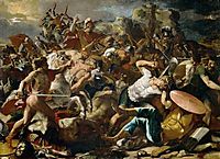 The Victory of Joshua over Amorites, 1624-1626, poussin