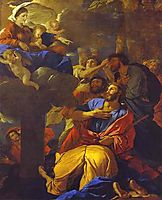 The Virgin of the Pillar Appearing to Saint James the Greater, 1628-1630, poussin