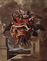 The Vision of St. Paul, 1650, poussin
