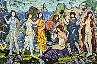 Bathers, c.1912, prendergast