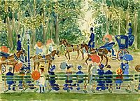 Central Park, 1901, prendergast