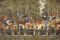 Central Park, New York, 1901, prendergast