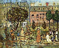 Park, Naples, c.1915, prendergast