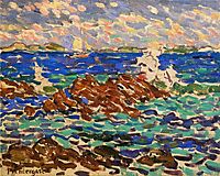 Seascape, c.1907, prendergast
