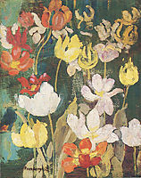 Spring Flowers, 1904, prendergast