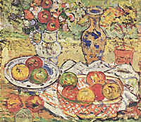 Still Life With Apples, 1915, prendergast