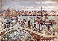 View of Venice (also known as Giudecca from The Zattere), c.1912, prendergast