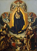 The Virgin Mary in Glory, 1524, provoost