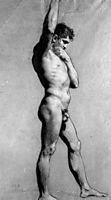 Academic Male Nude, prudhon