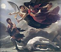 Justice and Divine Vengeance pursuing Crime, 1808, prudhon
