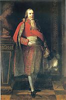 Portrait of Charles Maurice de Talleyrand-Perigord , 1807, prudhon