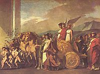 Triumph of Bonaparte and Peace (Sketch), prudhon