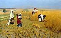 Harvest Gathering in Ukraine, pymonenko