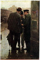 Conversation, c.1912, pymonenko