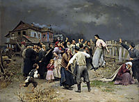 Victime of fanatisme, 1899, pymonenko