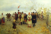 Wedding in Kiev Province, pymonenko