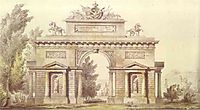Design of a Triumphal Arch, 1814, quarenghi