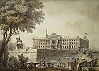 View of Saint Michael-s Palace, 1801, quarenghi