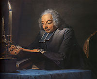 Abbe Jean-Jacques Huber, 1742, quentindelatour