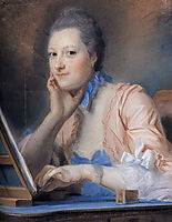 Madame de La Poupliniere, quentindelatour