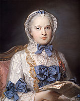Marie Josephe of Saxony, quentindelatour