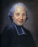 Portrait of abbot, quentindelatour