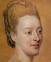 Portrait of Isabelle de Charriere , 1766, quentindelatour