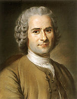 Portrait of Jean Jacques Rousseau , quentindelatour